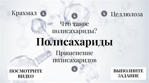 Полисахариды