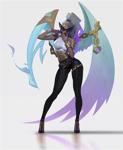 Artstation Personal Project The Fallen Character Design Girl