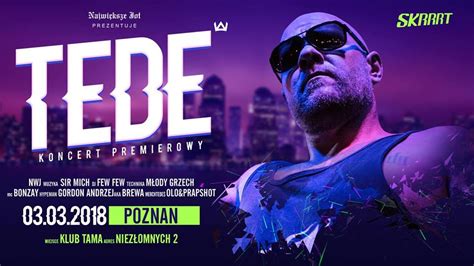 Tede Tourrrne Koncert W Poznaniu Blenderrap