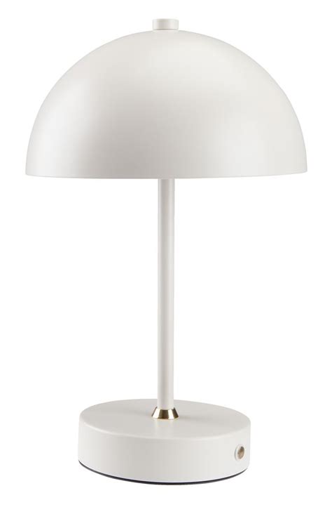 Lampada a pila KENT Ø16xH25 cm grIgio dimmer a cont e timer JYSK