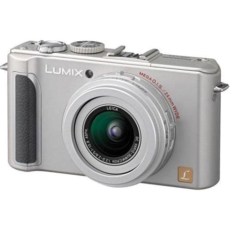 Panasonic Lumix DMC LX3 Digital Camera Silver DMC LX3S B H