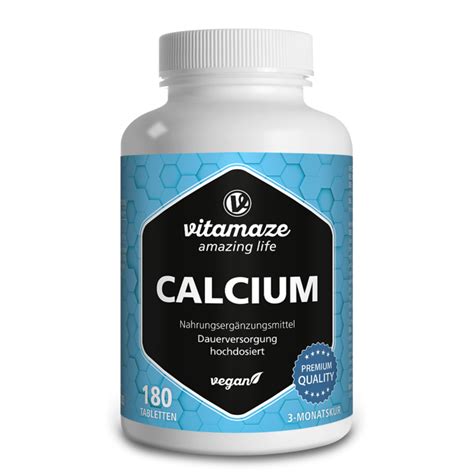 Vitamaze Calcium Mg Hochdosiert Tabletten Sensilab