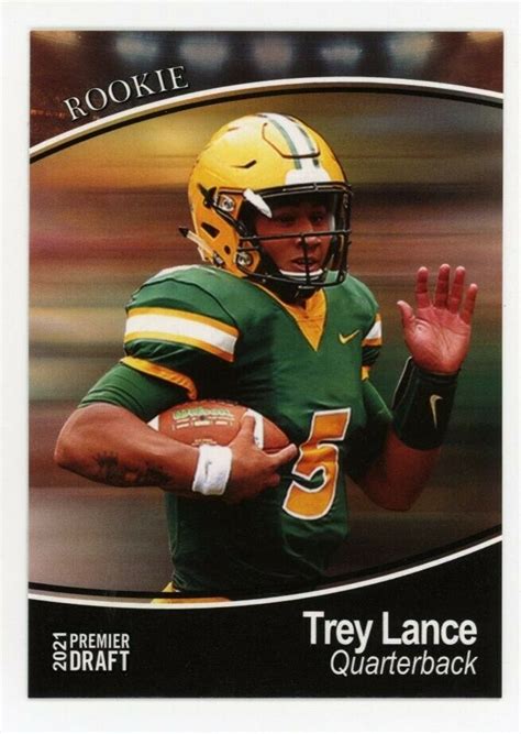 Trey Lance Sage Premier Draft Mint Rookie Card Di