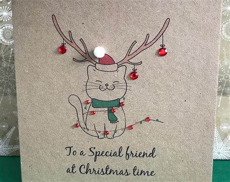 Special Friend Christmas Card Christmas Card for a Special Friend ...