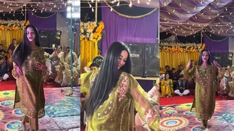 Pakistani Woman Dances To Lata Mangeshkars Mera Dil Ye Pukare At A Wedding Video Goes Viral