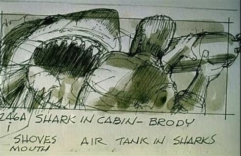 The Daily Jaws On Twitter Original Jaws Storyboard By Legendary