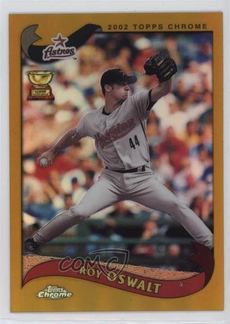 Topps Chrome Gold Refractor Roy Oswalt For Sale Online Ebay