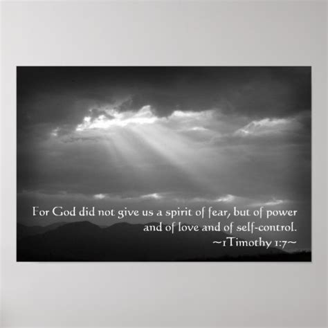 1 Timothy 1:7 Poster | Zazzle