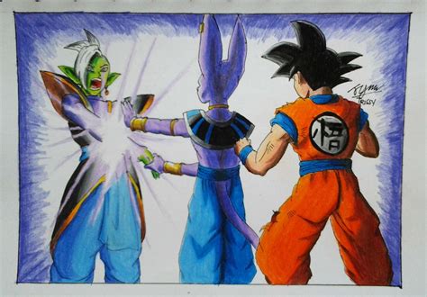 Hakai!! Beerus Destroys Zamasu by TrissyGabriel on DeviantArt