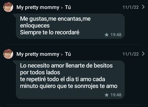 Mensajitos De My Yoonie My Pretty Mommy Frases Bonitas Mensajes De