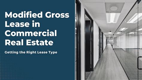 Modified Gross Lease In Commercial Real Estate