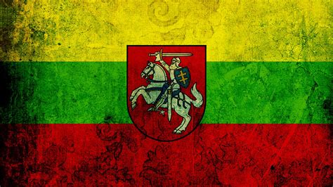 Flag Of Lithuania HD Wallpaper e Sfondi