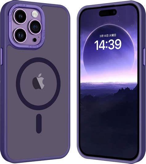 Amazon co jp BENTOBEN iPhone 14 pro max ケース MagSafe対応 ワイヤレス充電 マット感 半透明