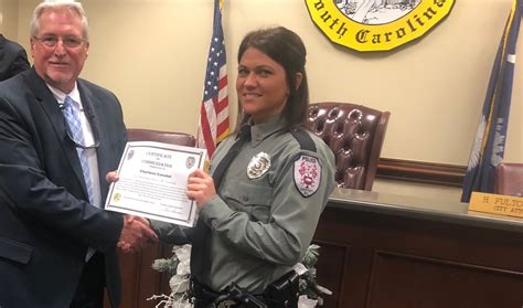 Gaffney Police Officer Recognized For Life Saving Efforts