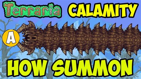 Terraria Calamity Mod How To Summon Desert Scourge Terraria