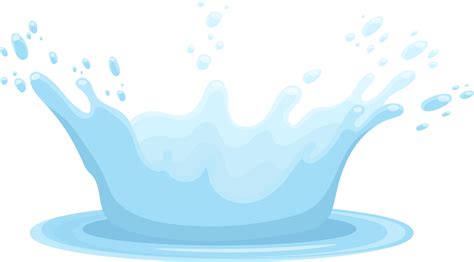 Water splash clipart 26749643 PNG