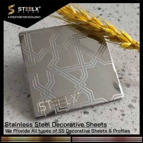 Stainless Steel Gold Etching Sheets At Rs 6000 Piece Stainless Steel