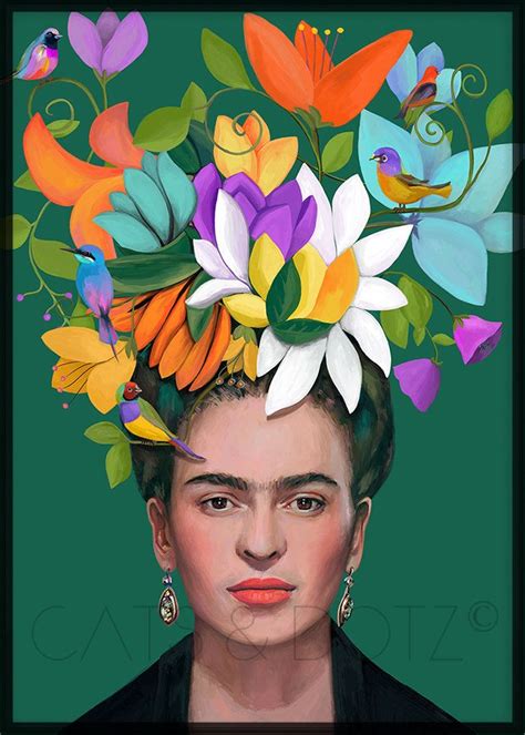 Downloadable Digital Image, Downloadable Kahlo Portrait, Kahlo Print ...