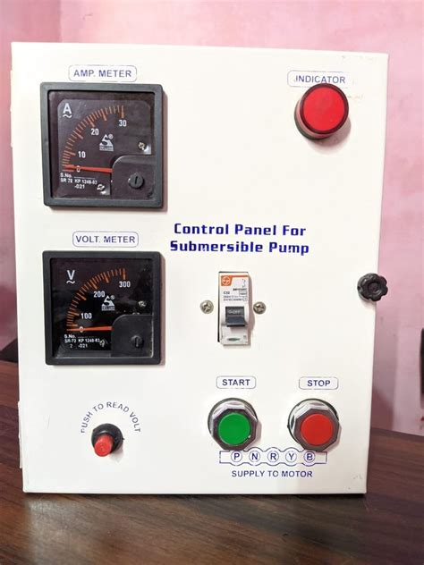 Single Phase Submersible Pump Control Panels 1 HP At Rs 1400 In Varanasi