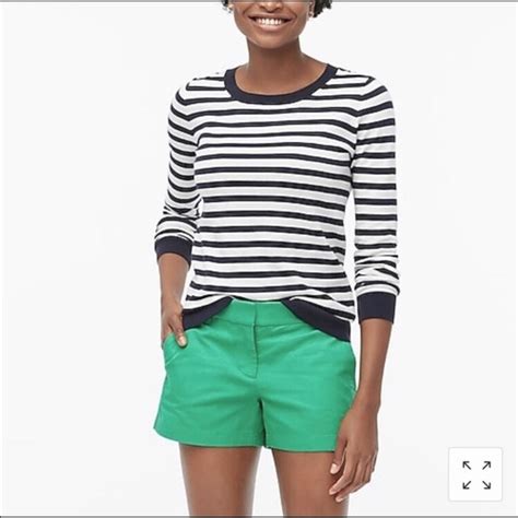 J Crew Shorts 6 J Crew 3 Green Chino Shorts City Fit Classic Twill