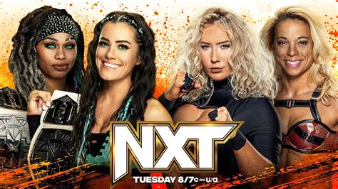 WWE NXT Preview Nov 8 2022 Katana Chance Kayden Carter And Zoey