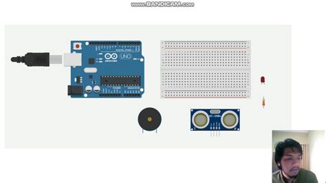 Simulasi Bel Otomatis Menggunakan Sensor Ultrasonic Berbasis Arduino Uno Youtube