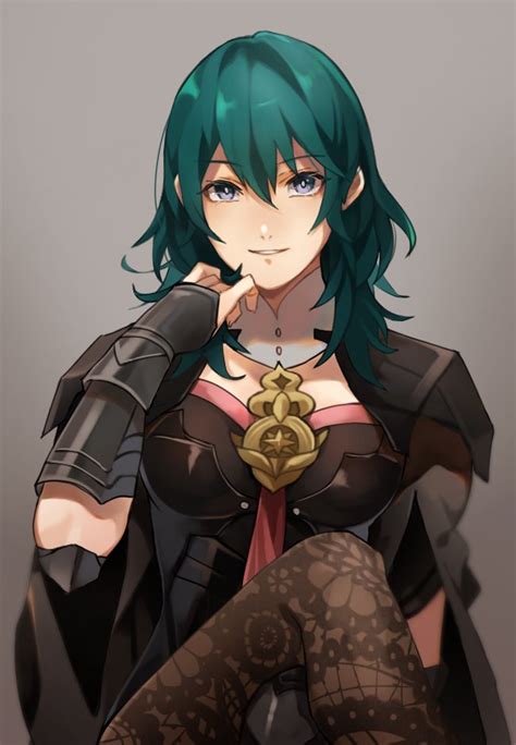 Safebooru 1girl Armor Black Cape Blue Eyes Blue Hair Byleth Fire