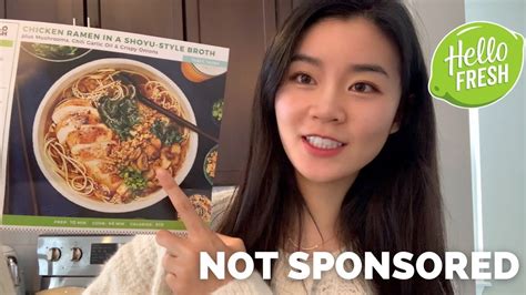 Hello Fresh Review Not Sponsored Youtube