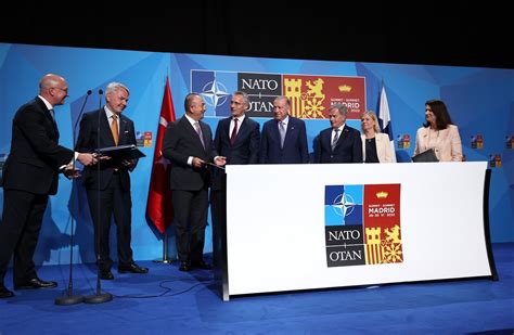 Turkey Sweden Finland Sign Memorandum On Nordic Countries Nato Bids