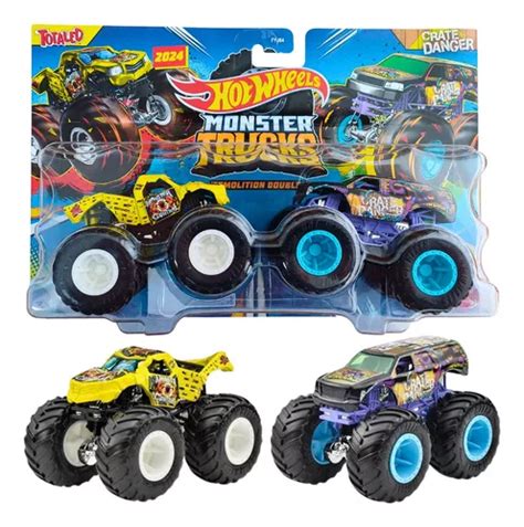 Carrinho Monster Truck Hot Wheels Brinquedo Anos Mattel Parcelamento Sem Juros