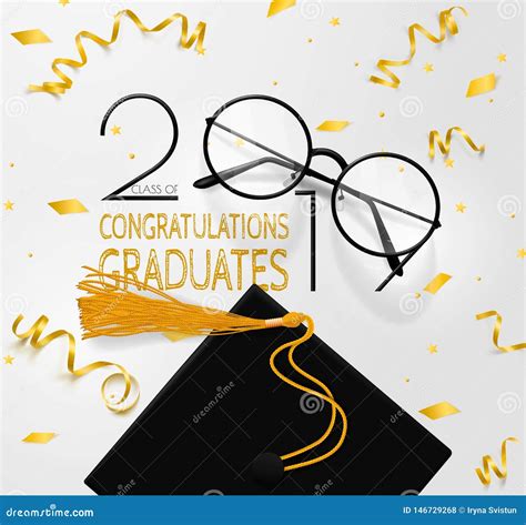 Congratulations Graduates Lettering For Graduation Class Of 2019