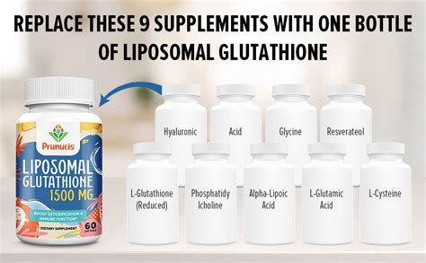 Amazon 2400MG Liposomal Glutathione Reduced L Glutathione