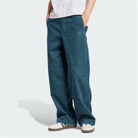 Adidas Originals 90s Corduroy Pants Turquoise Free Shipping With Adiclub Adidas Us