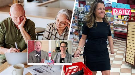 Chrystia Freeland Hides Grocery Store Price Tags From Her Announcement