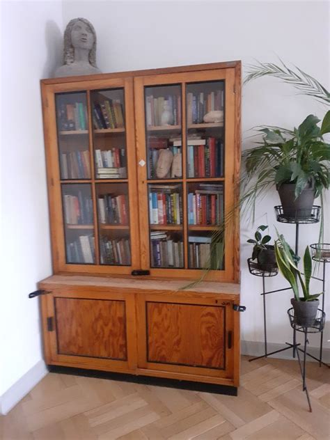 Rega Biblioteczny Prl Drewniany Warszawa Wawer Olx Pl