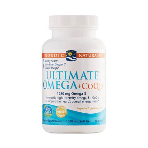 Ultimate Omega + CoQ10 by Nordic Naturals - Thrive Market