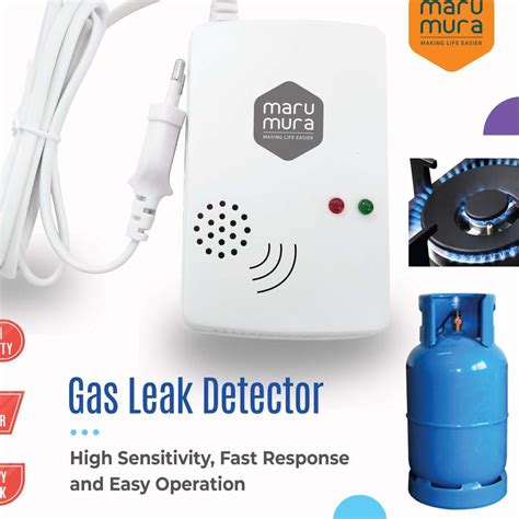 Jual Kekinian Marumura Gas Leak Detector Alat Detektor Kebocoran Gas