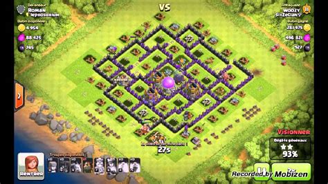 Attaque Clash Of Clan Butin YouTube