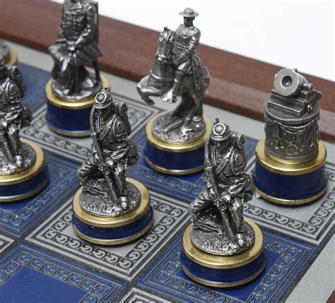 Franklin Mint Civil War Chess Set | EBTH