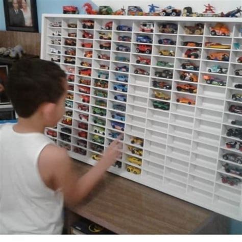 Estante Expositor Hot Wheels Nichos Para Carrinhos No Elo DECORA Mix D F