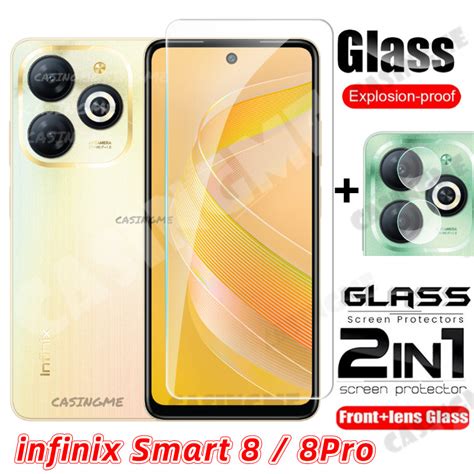 Infinix Smart Hot Pro Full Cover Tempered Glass Screen Protector For Infinix Smart