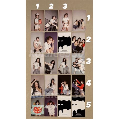 Le sserafim 2025 快閃店 THE HOT HOUSE 拍立得 隨機小卡 櫻花 采源 允真 一葉 恩採 蝦皮購物