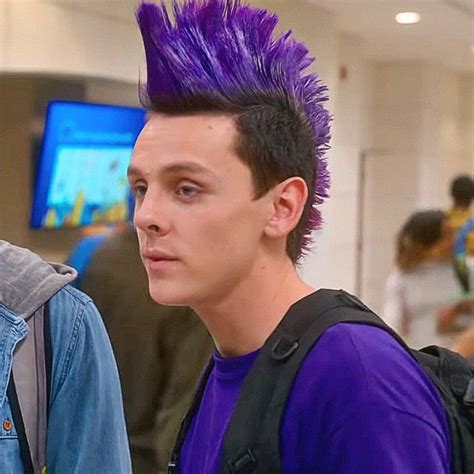 Hawk Purple Hair In Karate Kid Cobra Kai Cobra Kai Dojo Kid Cobra