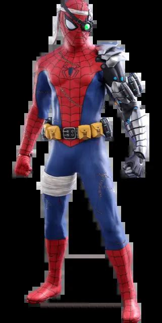Marvel Cyborg Spider Man Figure Hot Toys Sideshow Jouet Fair Exclusif Vgm Eur