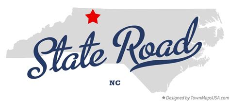 Map of State Road, NC, North Carolina