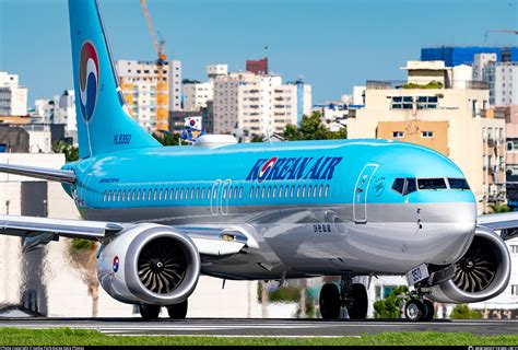 HL8350 Korean Air Boeing 737 8 MAX Photo By Junha Park Korea Aero