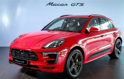 Wallpaper car, machine, Porsche, red, red car, crossover, Macan, sports ...