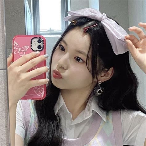 Jang Kyujin Nmixx Selca Icon Pfp Kpop In Uzzlang Girl Kpop