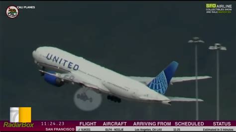 Tire Falls Off United Airlines Boeing 777 Plane Takeoff From San