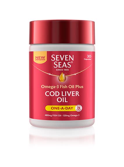 SEVEN SEAS COD LIVER OIL CAPSULES - Family Drugmart Kenya